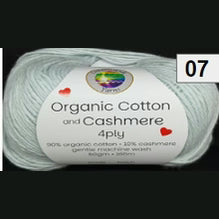 Countrywide Yarns Organic Cotton & Cashmere 4ply