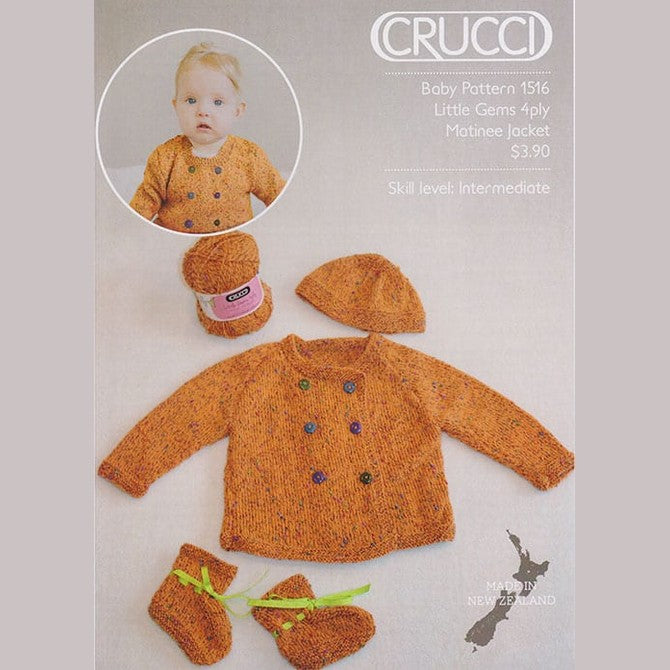 Crucci Little Gems Matinee Jacket