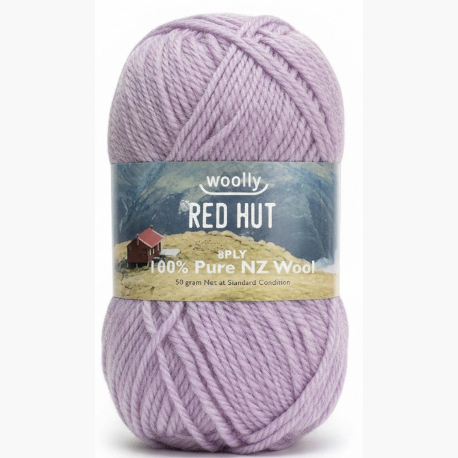 Woolly Red Hut 8ply