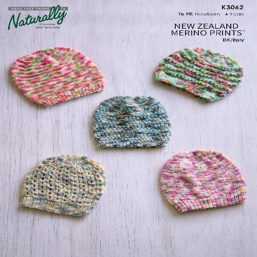 Naturally Yarns Kids Hats