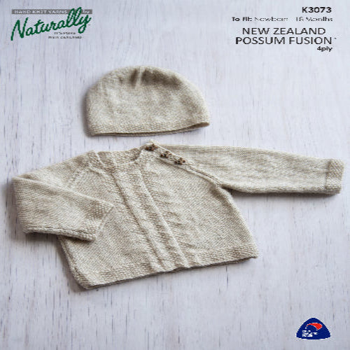 Naturally Yarns Kids Sweater & Hat