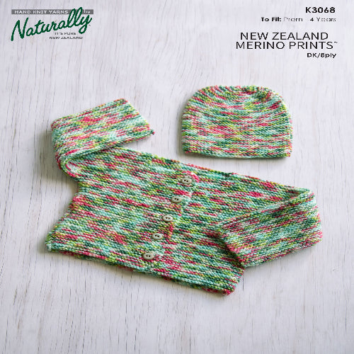 Naturally Yarns Kids Jacket & Hat
