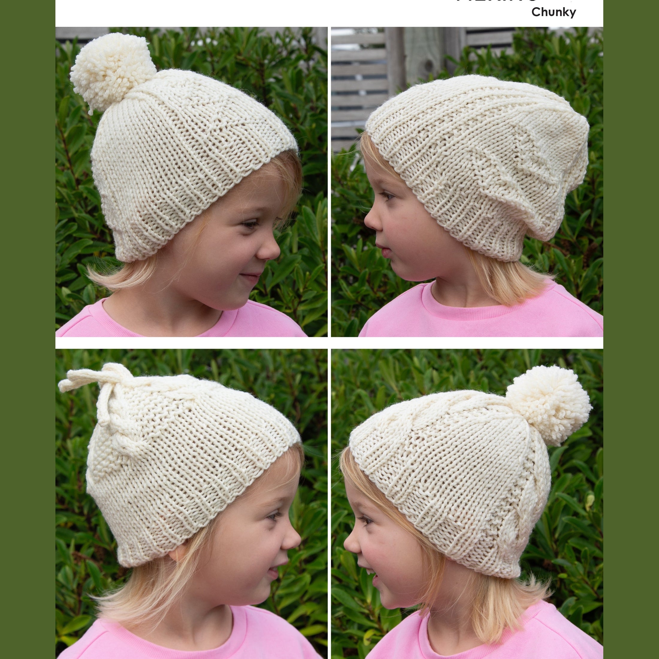 Naturally Yarns Four Hats