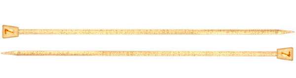 Addi Plastic Glitter Straight Needles 35cm