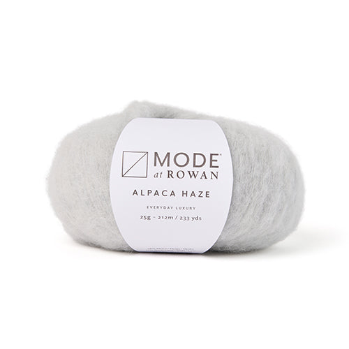 MODE at Rowan Alpaca Haze 2ply