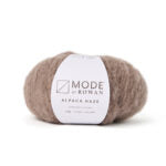 MODE at Rowan Alpaca Haze 2ply