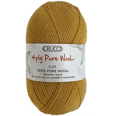Crucci Soft Pure Wool 4ply