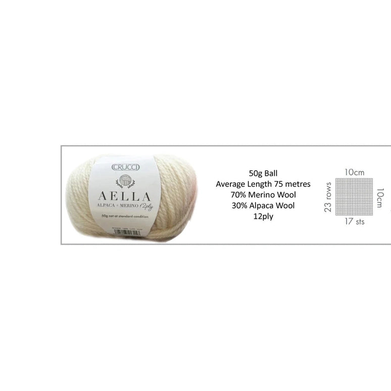 Crucci Aella Alpaca + Merino 12 ply