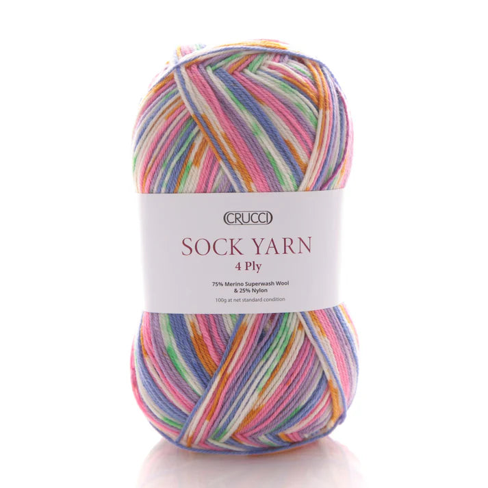 Crucci Sock Yarn 4ply