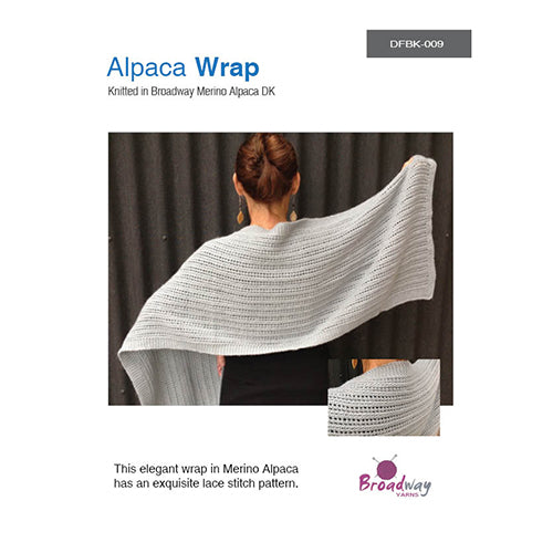 Broadway Yarns Alpaca Wrap