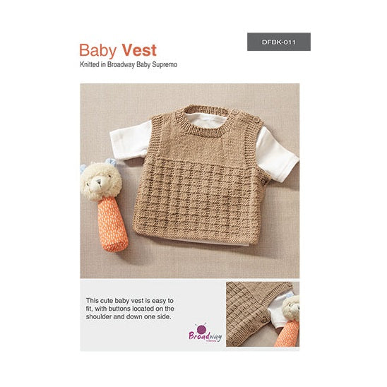 Broadway Yarns Baby Vest
