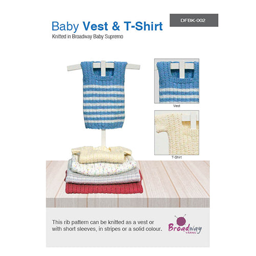 Broadway Yarns Baby Vest & T-Shirt