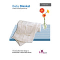 Broadway Yarns Baby Blanket Stroller and Cot sizes