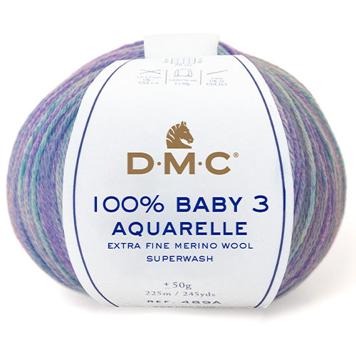 DMC Baby 3 Aquarelle 4ply