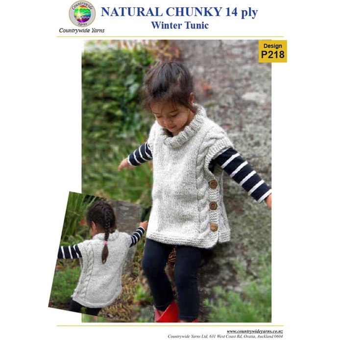 Countrywide Yarns Naturals Winter Tunic