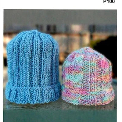 Countrywide Yarns Windsor Plain & Cable Beanie