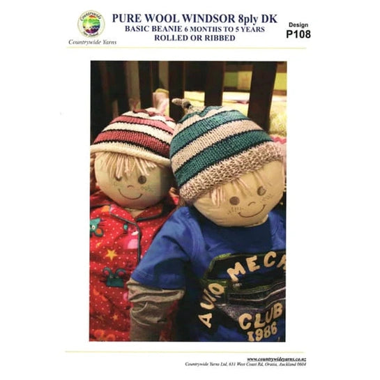 Countrywide Yarns Windsor Basic Beanie