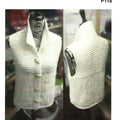 Countrywide Yarns Naturals Women's Sleeveless Vest