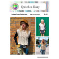 Countrywide Yarns Quick N Easy Cosy Cable Vest