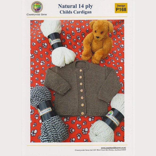 Countrywide Yarns Naturals Child's Cardigan