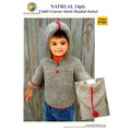 Countrywide Yarns Child Garter Stitch Hooded Jacket