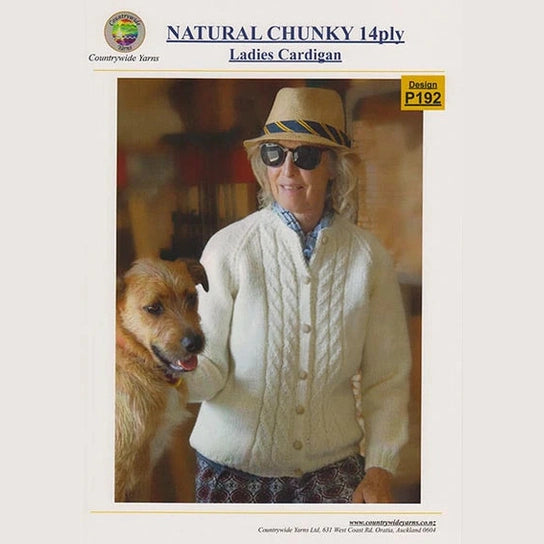 Countrywide Yarns Naturals Ladies Cardigan