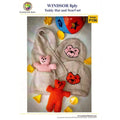 Countrywide Yarns Windsor Teddy, Hat & Scarf Set