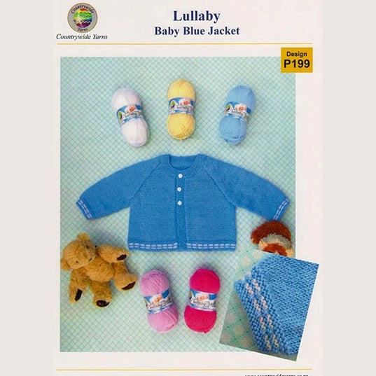 Countrywide Yarns Lullaby Baby Blue Jacket