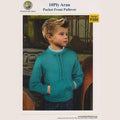 Countrywide Yarns Aran Knit Child's Pocket Front Pullover