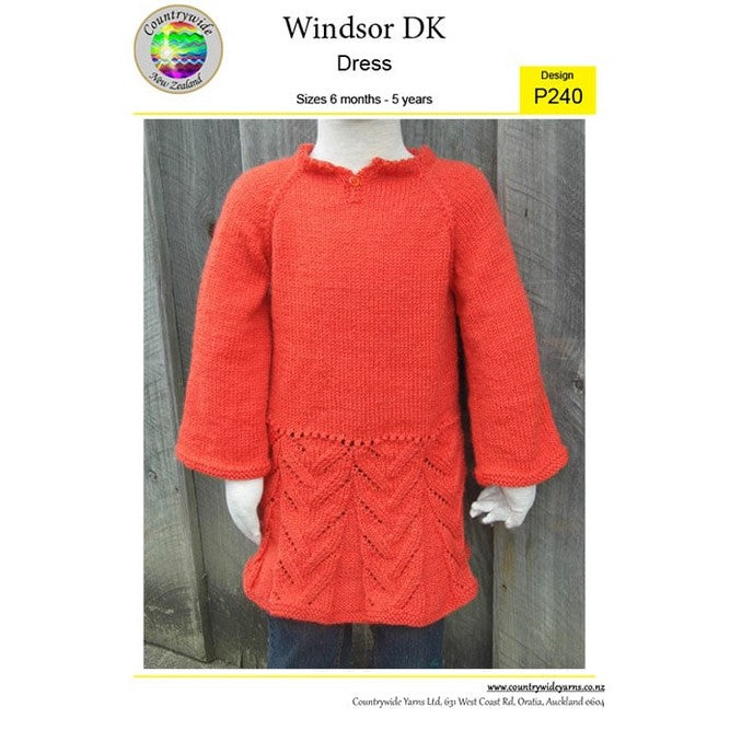 Countrywide Yarns Windsor Child's Dress