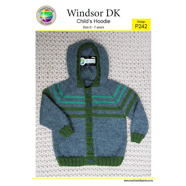 Countrywide Yarns Windsor Child's Hoodie