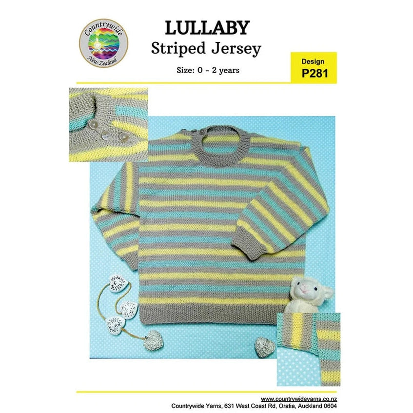 Countrywide Yarns Lullaby Striped Jersey
