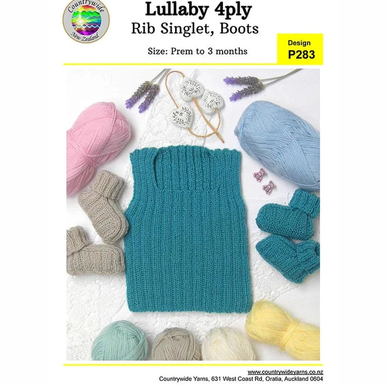 Countrywide Yarns Lullaby Singlet & Boots