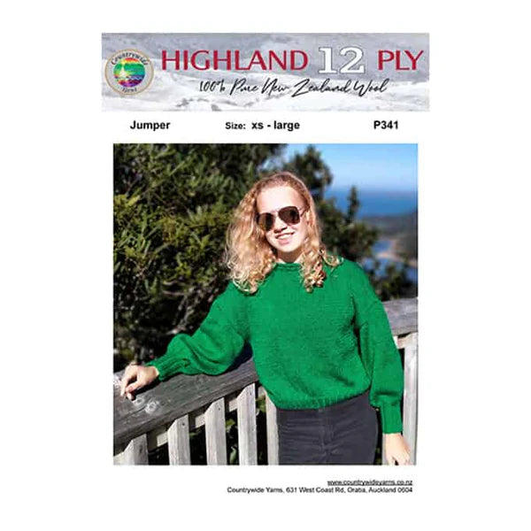 Countrywide Yarns Highland Women's Jumper