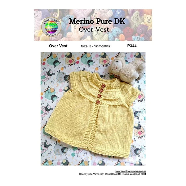 Countrywide Yarns Merino Pure Overvest