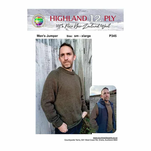 Countrywide Yarns Highland Men's Jumper