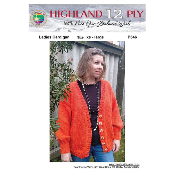 Countrywide Yarns Highland Ladies Cardigan