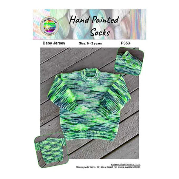 Countrywide Yarns Hand Painted Sock Baby Jersey
