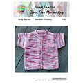 Countrywide Yarns Hand Printed Super Fine Merino Body Warmer