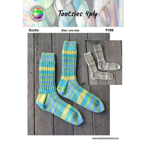 Countrywide Yarns Tootsies Socks