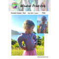 Countrywide Yarns Windsor Print Hooded Jumper/ Vest