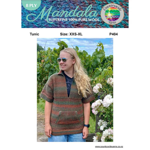 Countrywide Yarns Mandala Ladies Tunic
