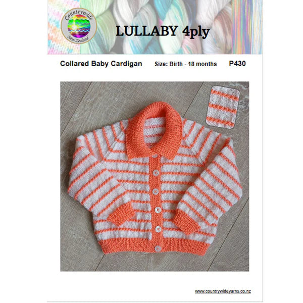 Countrywide Yarns Collared Baby Jacket