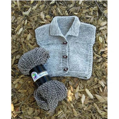 Countrywide Yarns Naturals Toddler's Sleeveless Vest