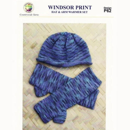 Countrywide Yarns Windsor Hat & Arm Warmers