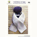 Countrywide Yarns Naturals Easy Double Moss Scarf