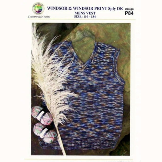 Countrywide Yarns Windsor Men's Vest
