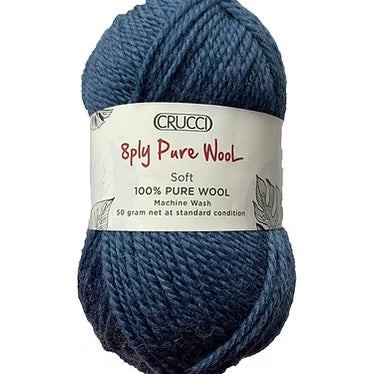 Crucci Soft Pure Wool 8ply