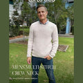 Crucci Mens Multi-Stitch Crew Neck Sweater