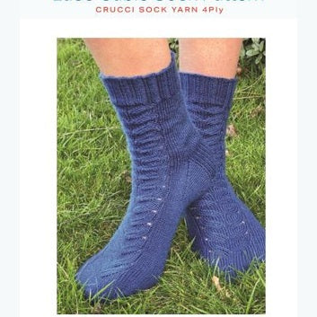 Crucci Lace Cable Sock